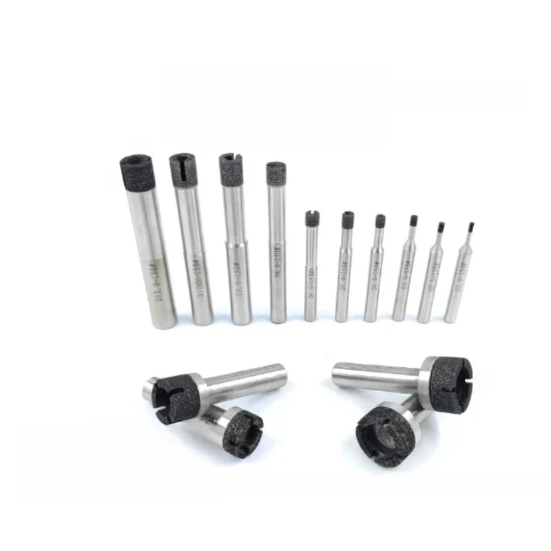 Sintered Metal‑Bond Diamond Drill Bit For Alumina Zirconia SiC Ceramic Steel Machining Milling Cutting Tool