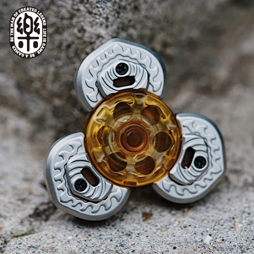 YOLO STUDIO Manibao Fidget Spinner Open Nail Gyro Stress Relief Spielzeug Zappeln Spielzeug Für Erwachsene Original Design Spinner