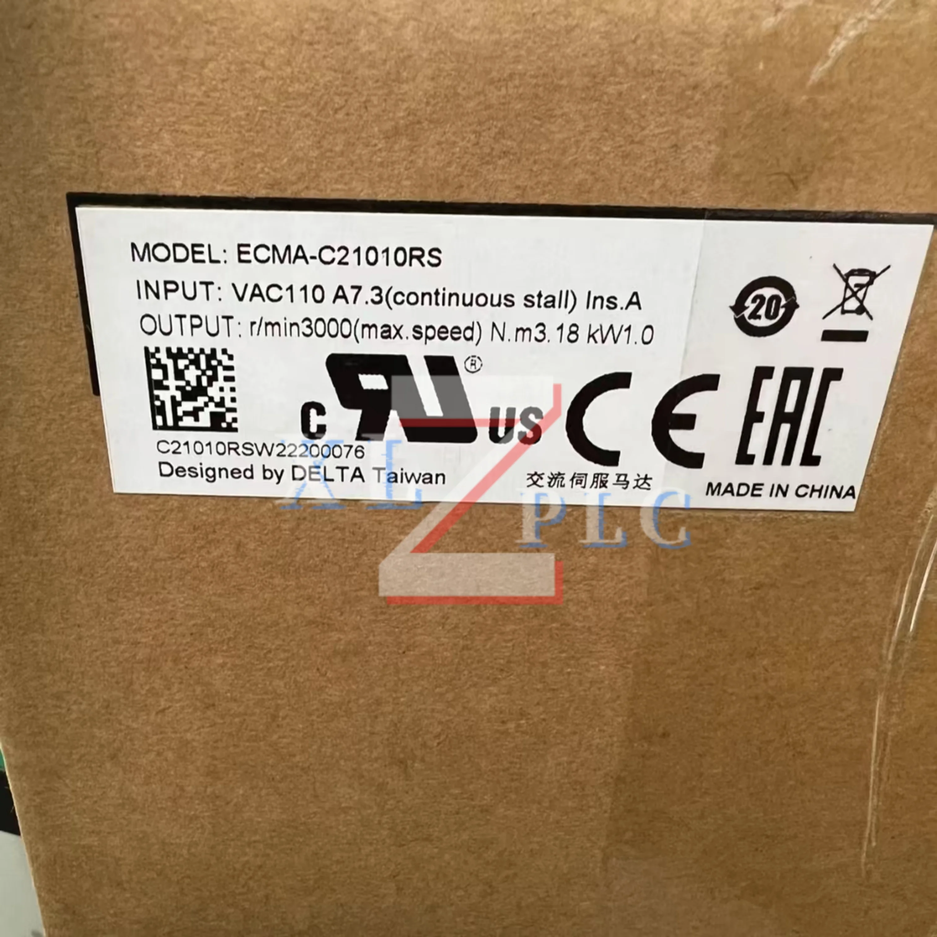 ECMA-C21010SS サーボモーター ECMA-C11020RS ECMA-C21010RS 新入荷