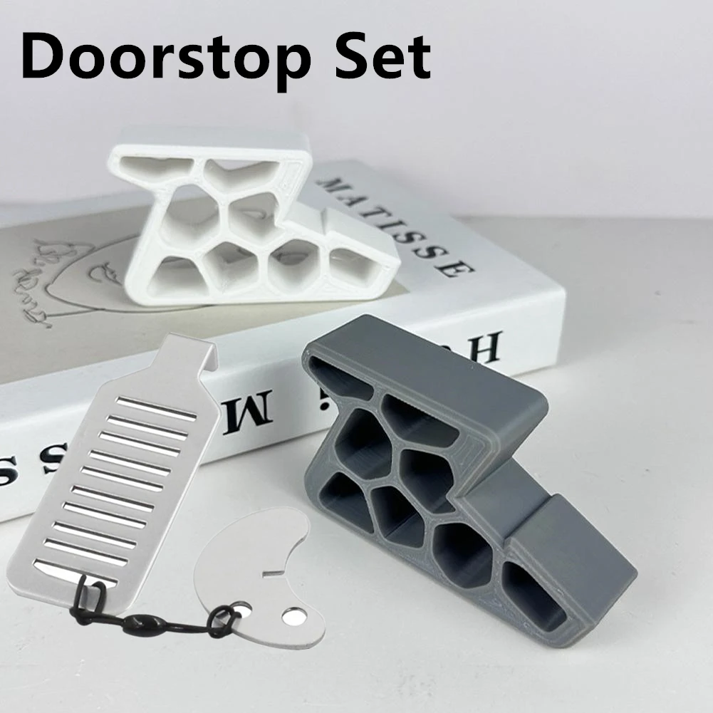 Safety portable Anti-theft Door Blocker/Non-Slip Balcony Window Door Wedge Easy Install for Home Office Bathroom Hotel Travel Do