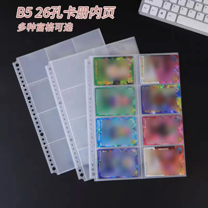 10-pcs-claro-b5-saco-de-armazenamento-folha-solta-notebook-nucleo-interno-capa-2-4-6-8-9-10-bolsos-protetores-de-documentos-horizontais-arquivamento