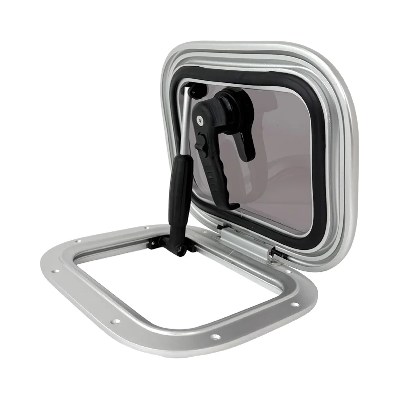 Genuine Marine Aluminium Custom Boat Hatch Run Away Marine Skylight Windows Deck Hatch Cover