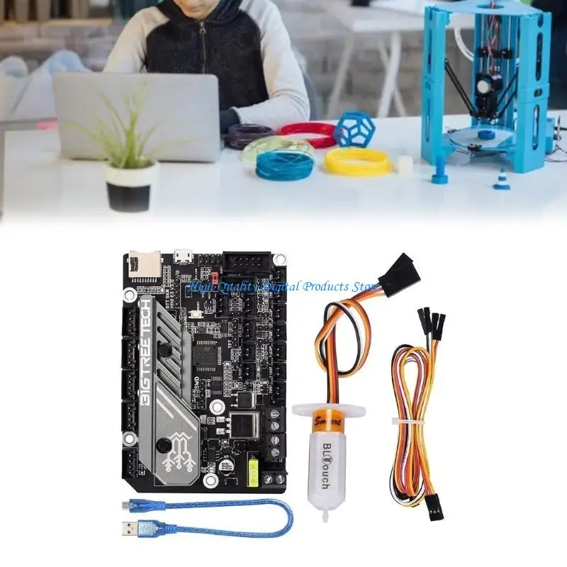 

U2JE Printer SKR Mini E3V3.0 SilentControl Board BLTouch leveling for Ender3 3Pro Voron V0 Runs Klipper