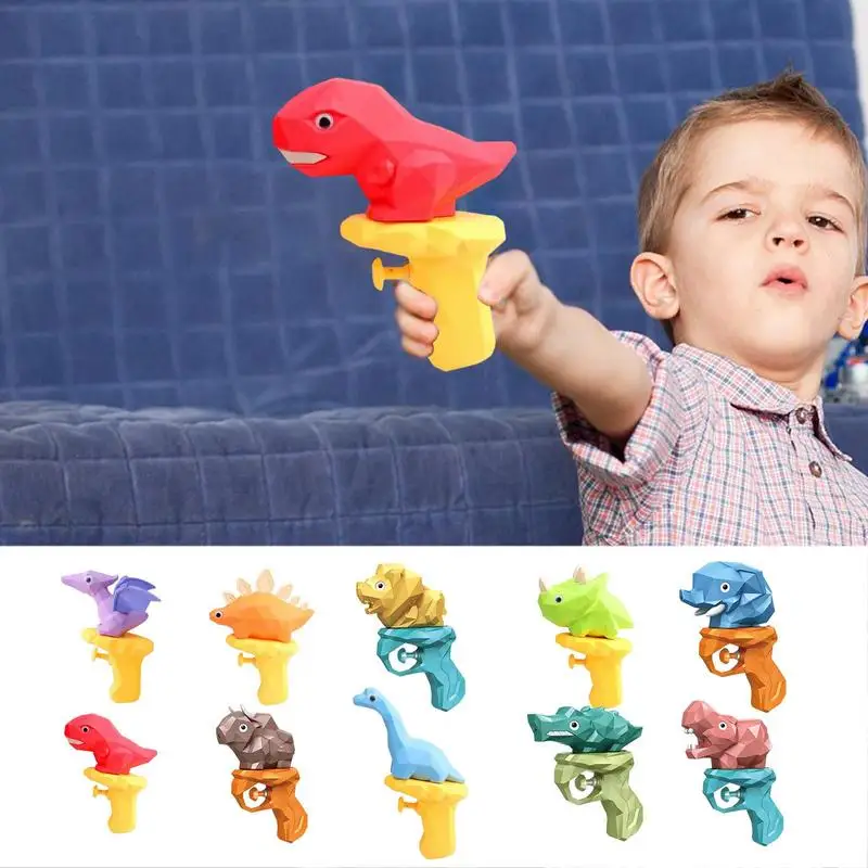 

Childrens Water Guns Toys Cartoon Animals Dinosaurs Sand Beach Outdoor Sports Game Kids Playing Water Fighting Toy Gifts