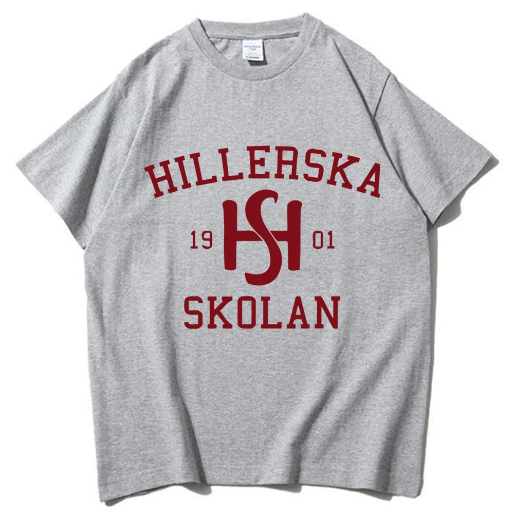 2024 Hot Young Royals Hillerska Skolan T-Shirts Unisex Harajuku O-Neck Short Sleeve Shirts Fans Gift