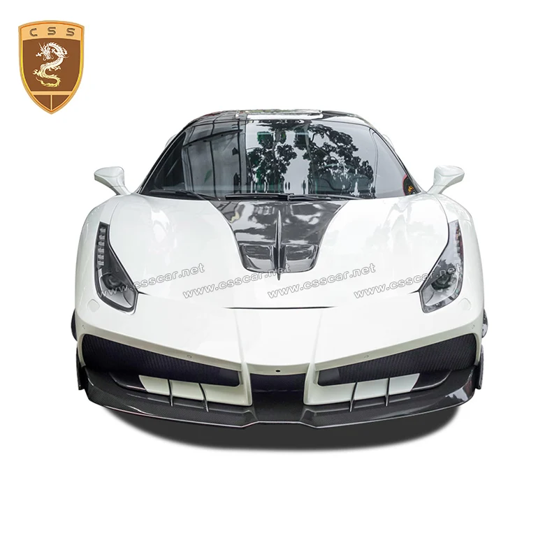 

Hood For Ferrari 488 GTB Bonnet Scoop Body Kit Car Tuning Upgrade Decoration Parts Accessories