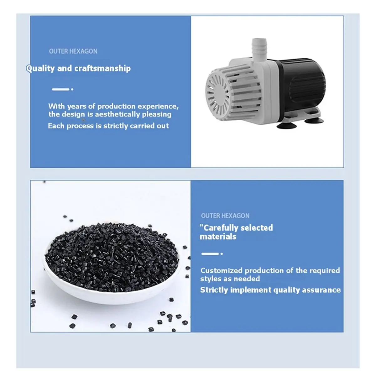 DT545 STOCK-20W Small Silent Water Pump DC12V Rate 800L/H Fish Tank Pump Pool Water Circulation Water Change Filter Pumping