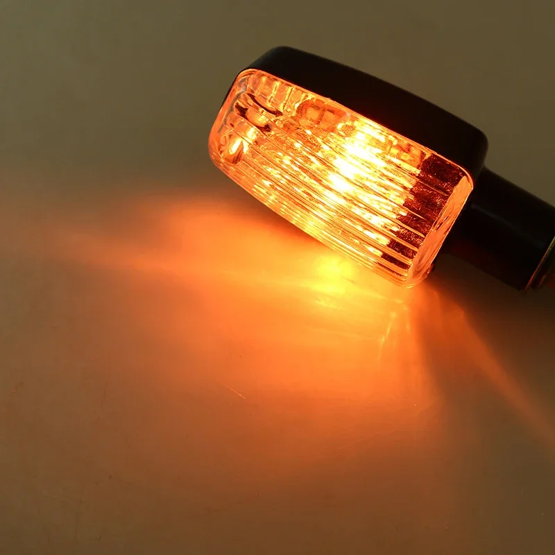12V Universal Motorcycle Turn Signals Light for Honda Yamaha Suzuki Harley Indicators Flasher Blinker Lamp Motorbike Accessories
