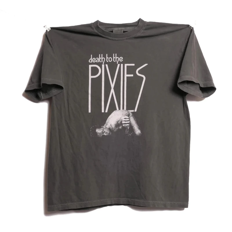 Camiseta estampada Pixies Death To The Pixies Album Surfers Rosa Bossanova Doolittle, camiseta de banda de rock, punk, alternativo, noise, grunge