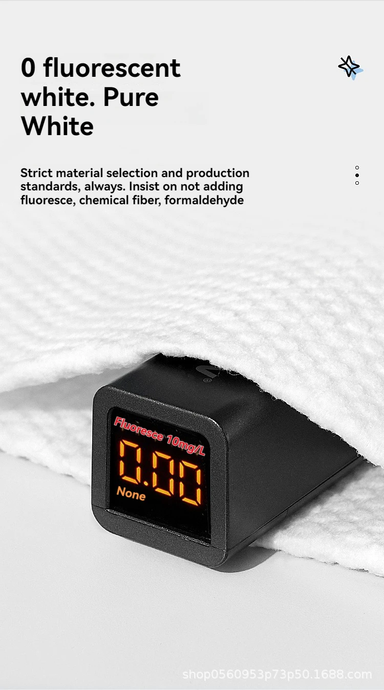 Asciugamani per il viso usa e getta addensati: salviette struccanti in cotone delicato e assorbente