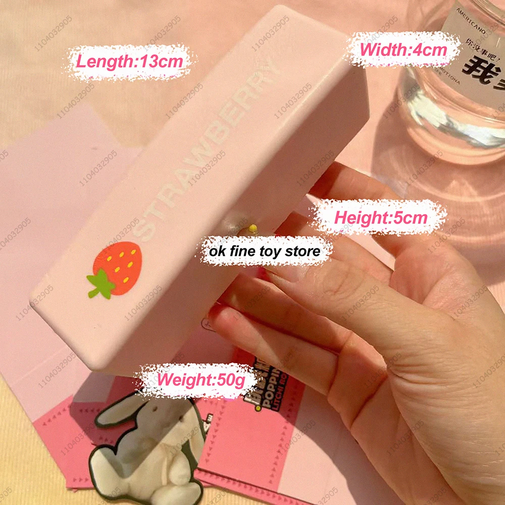 الفراولة الجبن عصا بطيئة ارتفاع اسفنجي اللعب ASMR الحسية ألعاب متململة لمكافحة الإجهاد ADHD ضغط لعبة هدية للأطفال والكبار