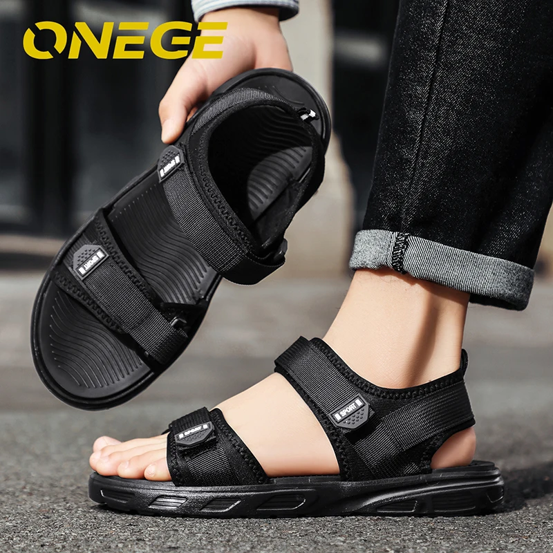 زوج من صنادل الرجال الصيفية، م - مراجعة Men'S Shoes Daily Use وسعره