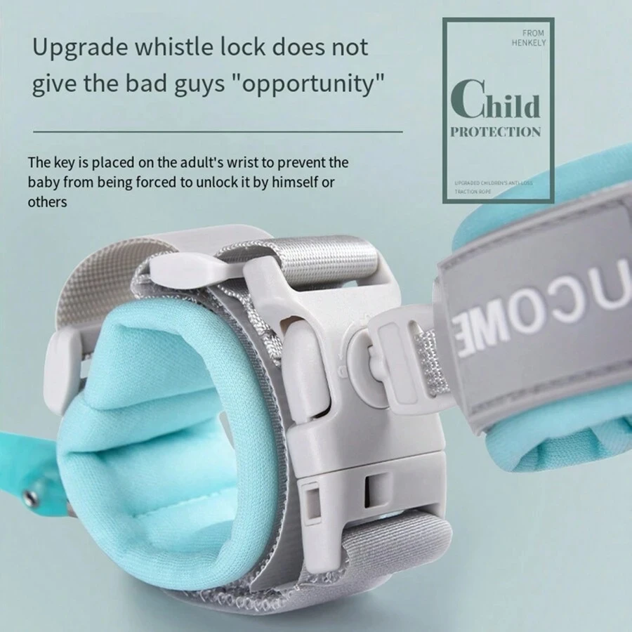 Child Anti-Lost Leash (Bracelet Mode), Lightweight & Safe, For Toddlers, Perfect for Outings