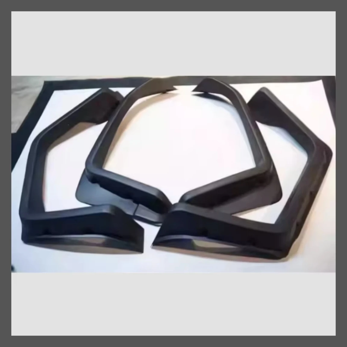 

Car Wide Wheel Eyebrow for Toyota Land Cruiser FJ Modified New Style Fender Trim Arch Anti-Scratch Body Kit