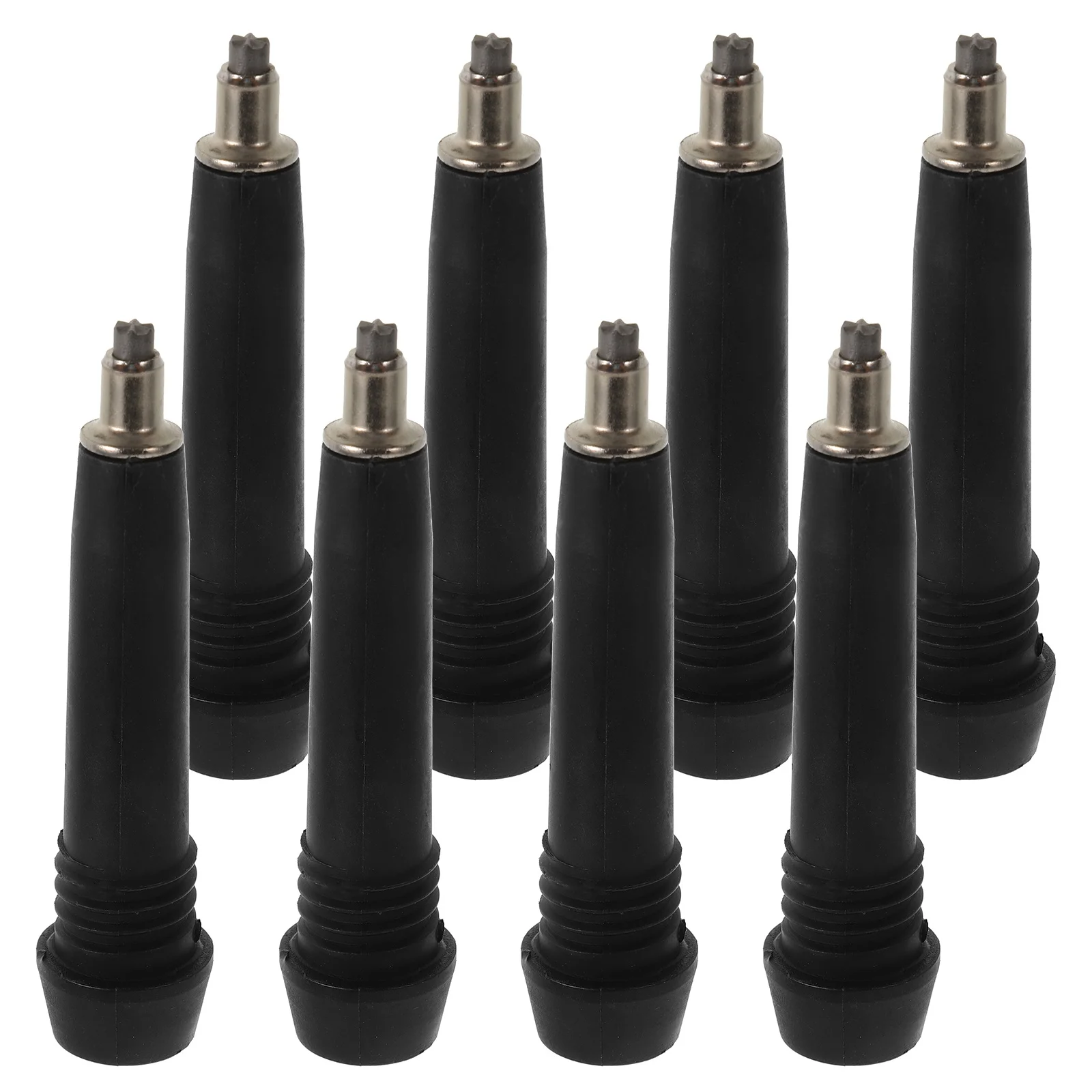 

8Pcs Walking Cane Accessories Durable Tungsten Steel Tip Easy Installation Versatile Hiking Pole Protector Walking Cane Tips
