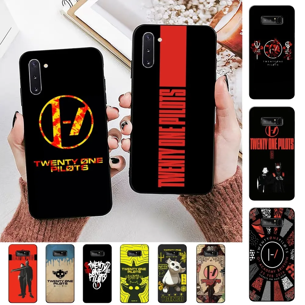 T-Twenty O-One P-Pilots Phone Case For Samsung Note 8 9 10 20 Pro Plus Lite M 10 11 20 30 21 31 51 A 21 22 42 02 03