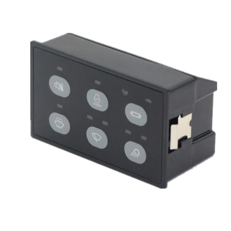 Good EC320C E312C for carter Excavator 6 key switch Head Lamp Wiper Controller 163-6701 parts