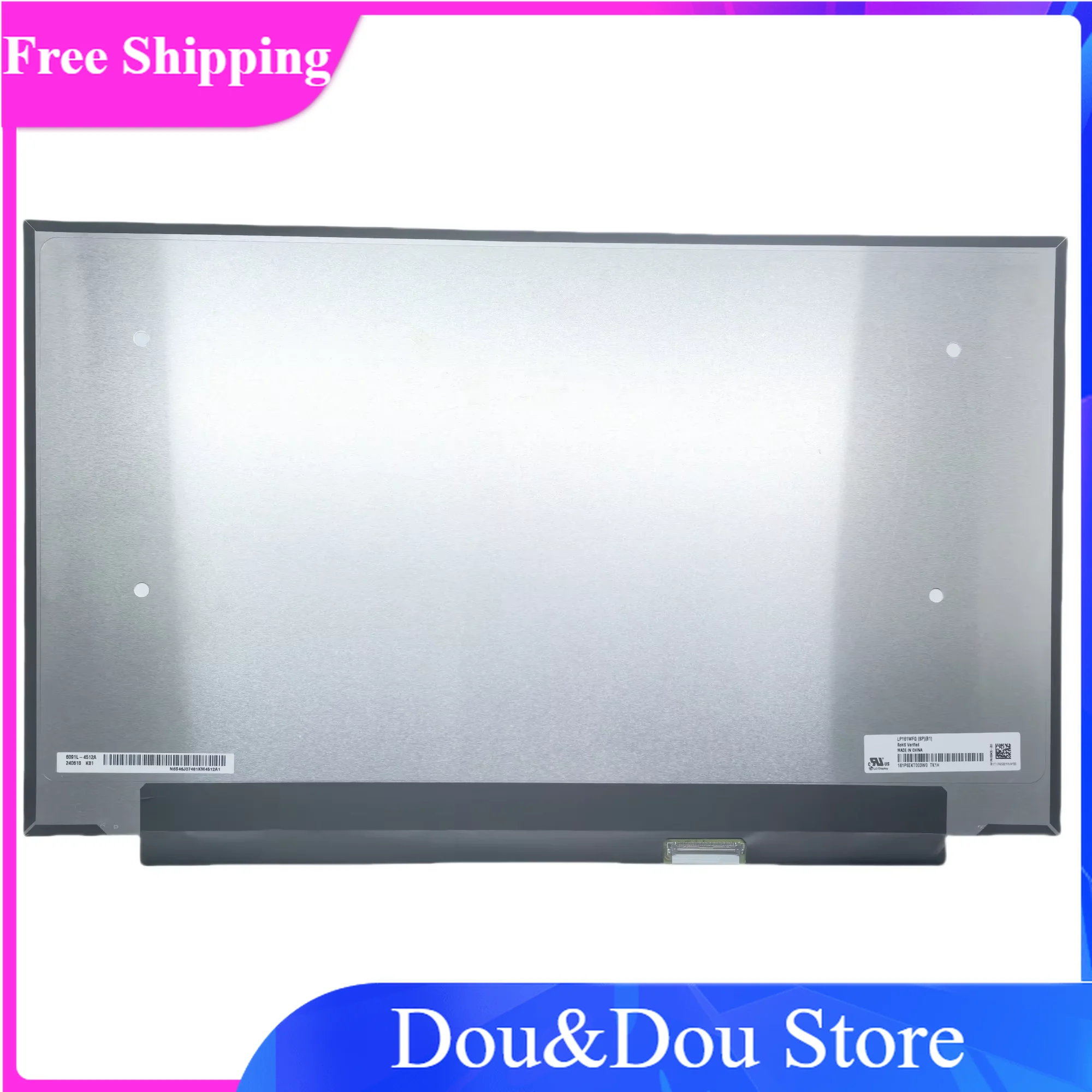 LP161WFG SPB1 FHD 16.1 بوصة غير تعمل باللمس 1920X1080 لوحة عرض 165 هرتز 40 دبابيس شاشة LCD LP161WFG-SPB1