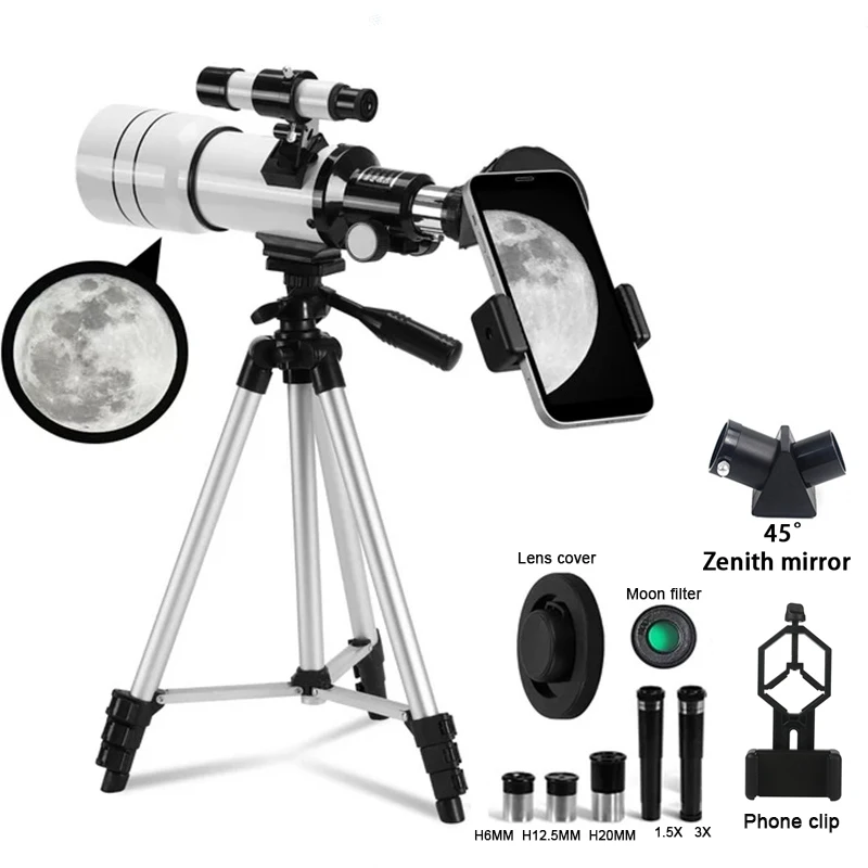 F30070M Professional Astronomical Telescope for Space Monocular 30070 Powerful Binoculars Night Vision for Star and Moon