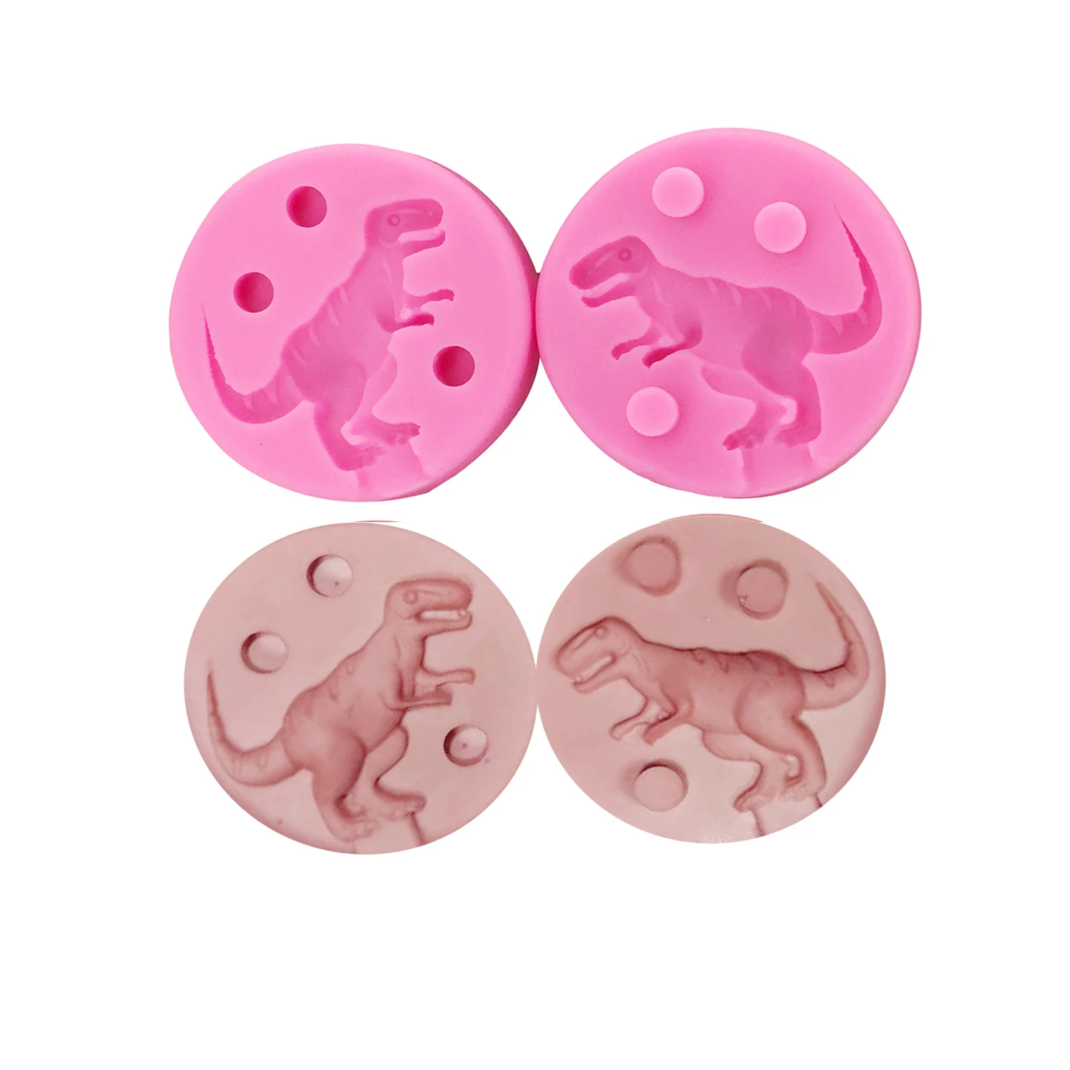 Dinosaur Cake Chocolate Silicone Mold for DIY Baking Dessert Soap Gypsum Plaster Craft Supplies