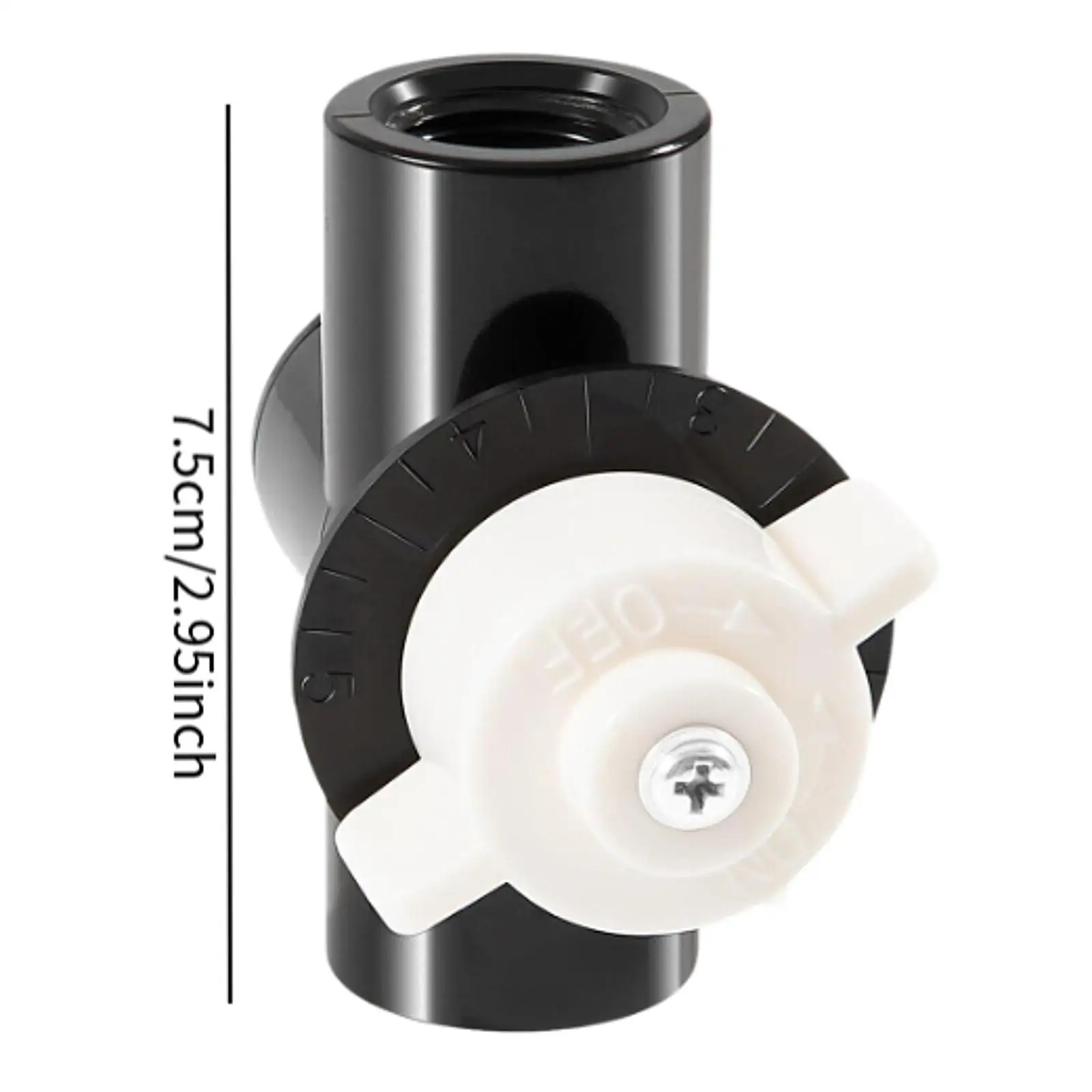 R172086 Control Valve Metal PP Convenient Pool Accessories for 320 322 300-29X Chlorinator Installation