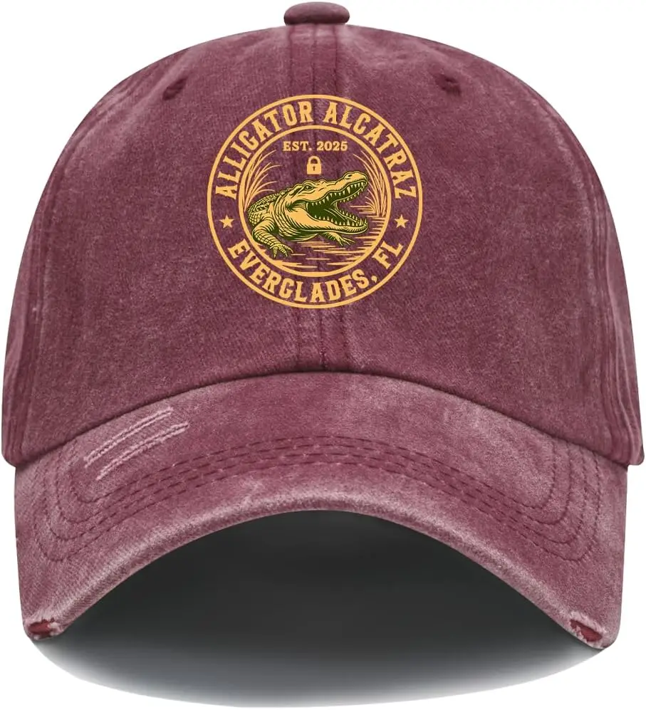 

Alligator Alcatraz Hat, Alligator Alcatraz Cap