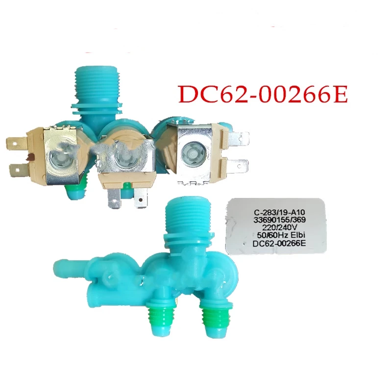 Original Inlet valve wf1702 solenoid valve wcw xqb60-c86 ncw DC62-00024M DC62-00024F DC62-00142A for Samsung washing machine