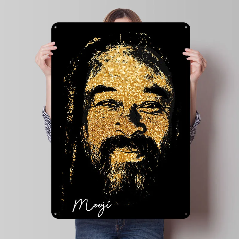 

Mooji Tinplate Poster Custom Wall Art Vintage Metal Signs Retro Tin Plaque for Decoration Home Decor Accessories House Interior