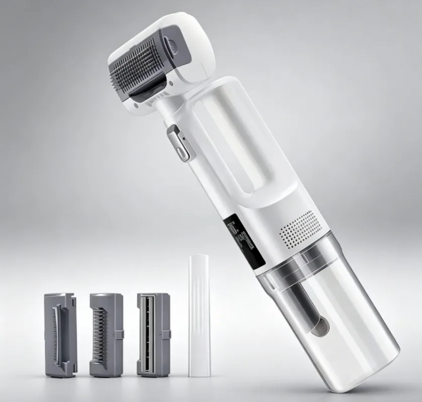 5-in-1 Dog Grooming Vacuum for Shedding, Pet Deshedding Brush with Clippers & 5 Tools