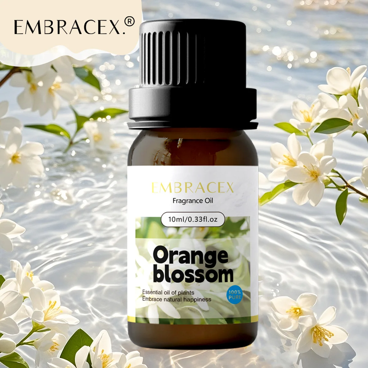 

10ml Orange blossom Essential Oils Floral Perfume Oil Flower Fragance Skincare Perfumes Women Body Massage Oil Gifts