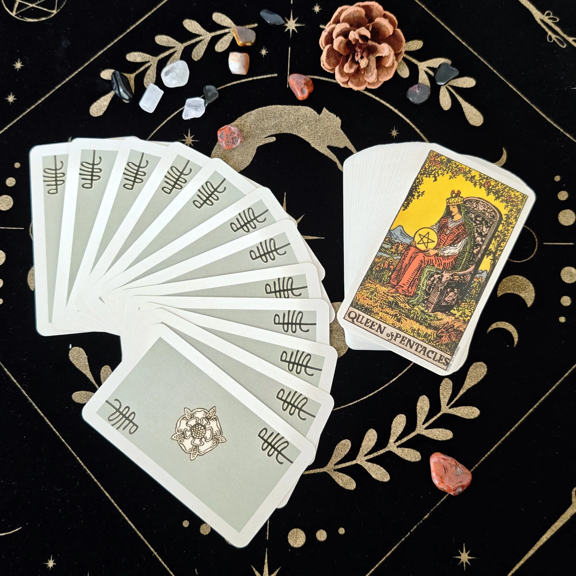 

Anime Smith Waite Tarot Card Cosplay Comes with Chinese Electronic Guide Suitable for Beginners Centenary Edition 78 Cards