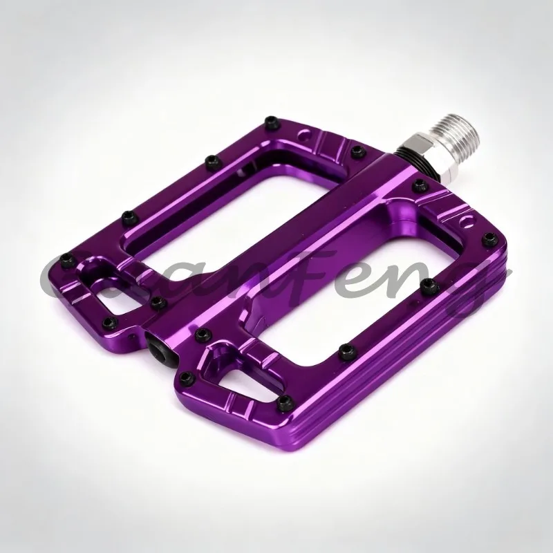 Road Bike 3‑Sealed‑Bearing Pedals, High‑Strength Non‑Slip Flat Cycling Pedals