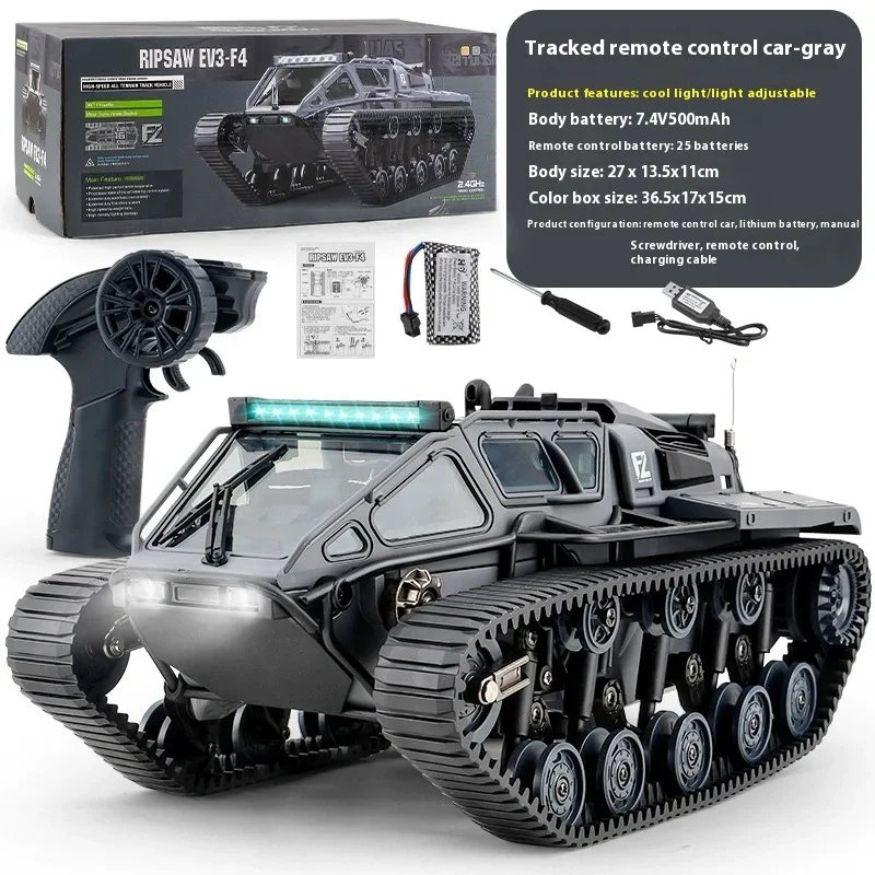 Afstandsbediening Hoge snelheid auto Klimmen Terreinwagen Speelgoed Terreinwagen Afstandsbediening Rupstank Gepantserd voertuig Jongen Geschenken