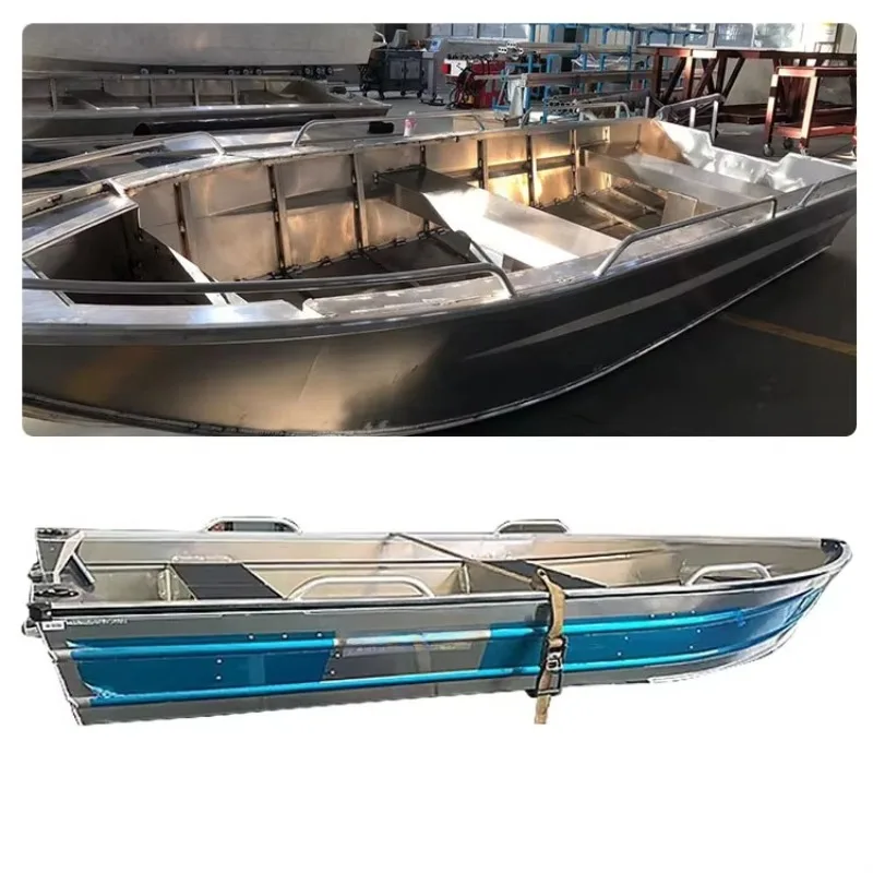 Lightweight High-strength Corrosion-resistant Aluminum Fishing Boat 4.2m Aluminum Boats Customizable