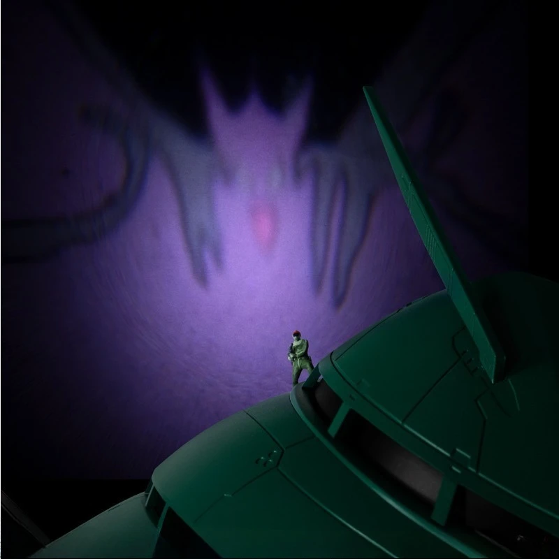 BANDAI Original ROBOT Series《Mobile Suit Gundam (1979) - MA-08 Big Zam》Anime Action Figure Assembly Model Toys Collectible Model