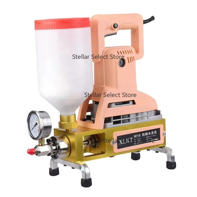 M16  Pump Cement Grouting Machine Pump Provided Pump Concrete Machine Custom Logo High Pressure Grouting Waterproof