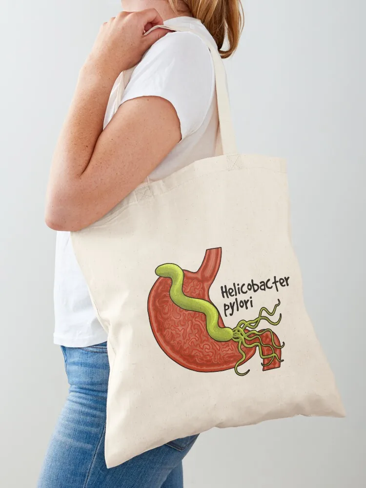 

Helicobacter pylori Tote Bag university shopper bag cloth bag woman Canvas shoulder eco pack