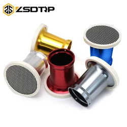 ZSDTRP 50/55mm Carburetor Air Filter Wind Horn Cup Velocity Stacks with Net For Keihin PWK TM Mikuini Carburetor