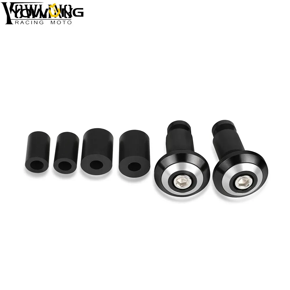For Honda XLV 600 650 700 TRANSALP Motorcycle grips ends Handle Bar Cap End Plugs Handlebar Grips image 5