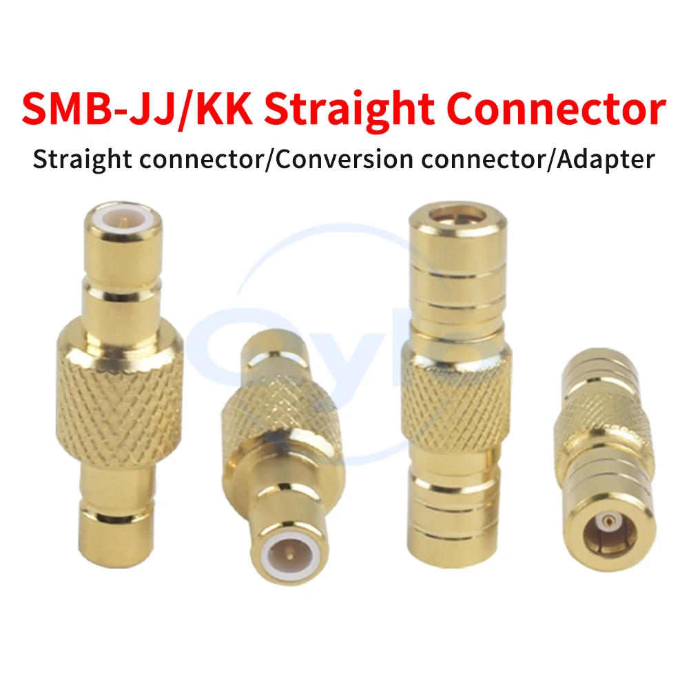 SMB-JJ to SMB-KK Straight-Through Adapter SMB Male to Male Dual-Ended Adapter SMB Female to Female Coaxial Adapter (1 pcs)