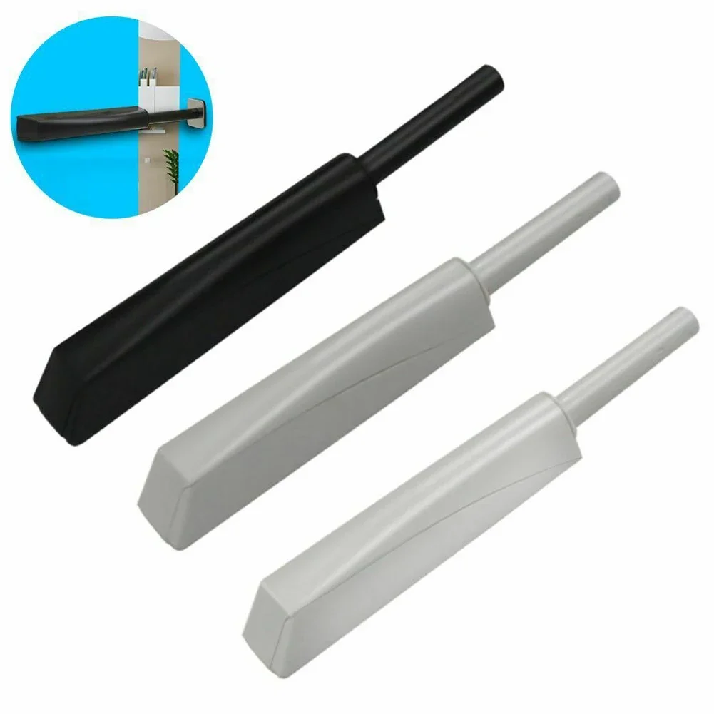 

Push To Open Door Catch Wardrobe Black/Grey/White Cabinet Magnetic Catch Drawer Handle-free Touch Release Catch Brand New