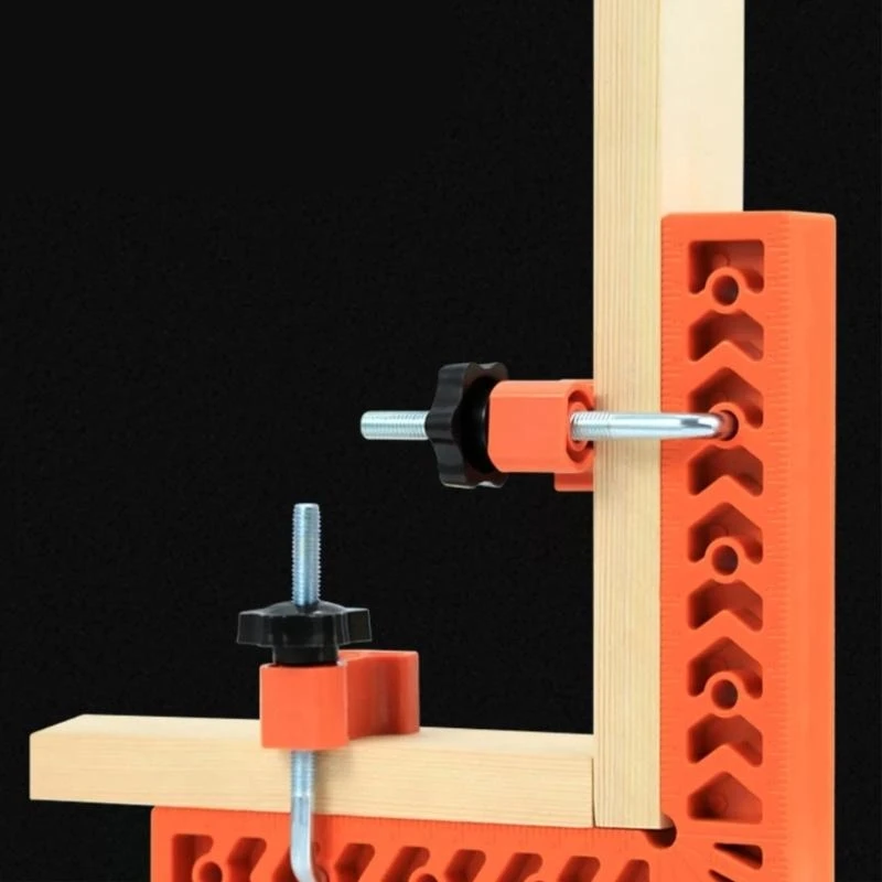 8 Set Positioning Squares Corner Clamps for Woodworking Clamping Tools for Cabinet and Box Construction Y5GB
