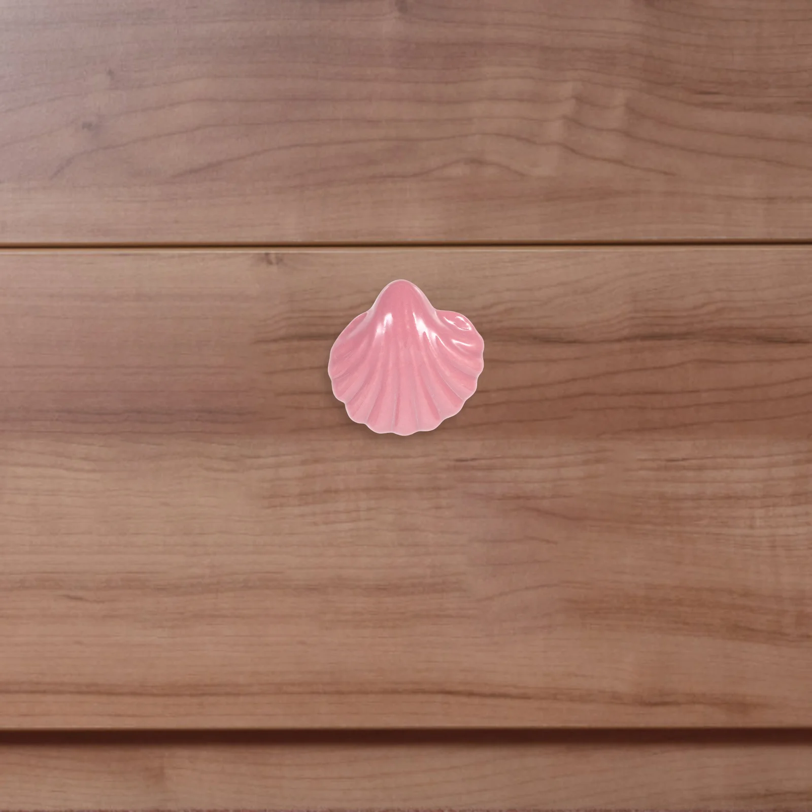 Tiradores para cajones de armario con forma de concha de cerámica, tiradores decorativos para cocina, dormitorio, armario, vestidores, uso doméstico, 4 Uds.