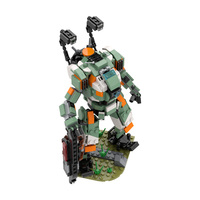 MOC Popular Games Titanfall 2 BT7274 Titan Robot Bricks Model BT7274 Titan Battle Robot Building Blocks Assemble Toys Kids Gifts