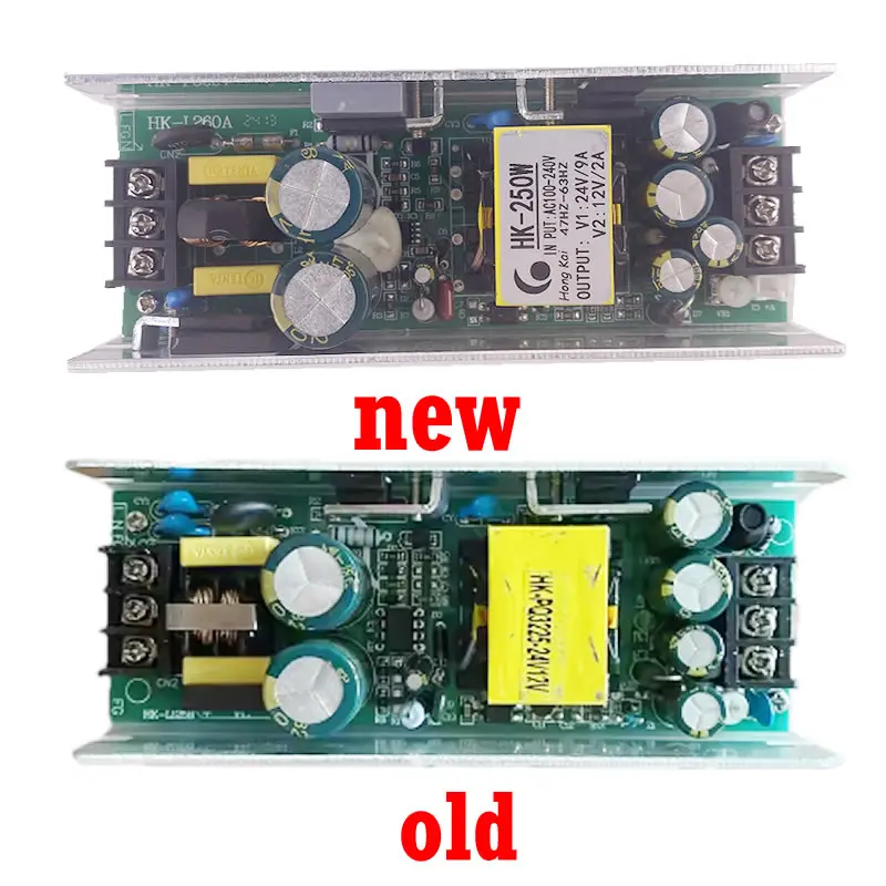 لوحة إمداد الطاقة الخفيفة ذات الرأس المتحرك ، ملحقات إضاءة LED الاسمية ، بجهد + 24 فولت