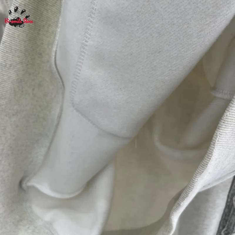 أزياء الشارع الشهير سانت هوديس الرجال امرأة الهيب هوب فضفاض خمر الخريف الشتاء مقنعين البلوفرات بلوزات غسلها التالفة #5