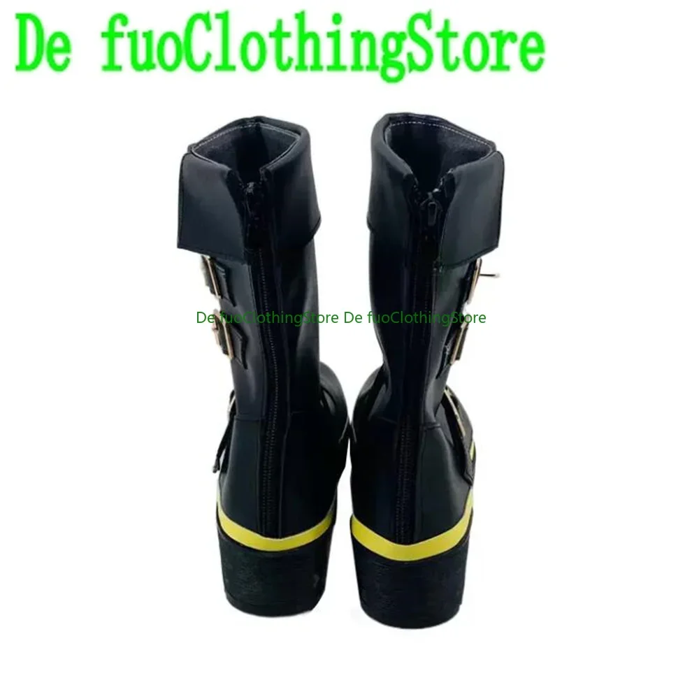 Aerith Gainsborough  Final Fantasy VII FF7 Cosplay Shoes Boots Game Anime Halloween DefuoClothing Shoes Store