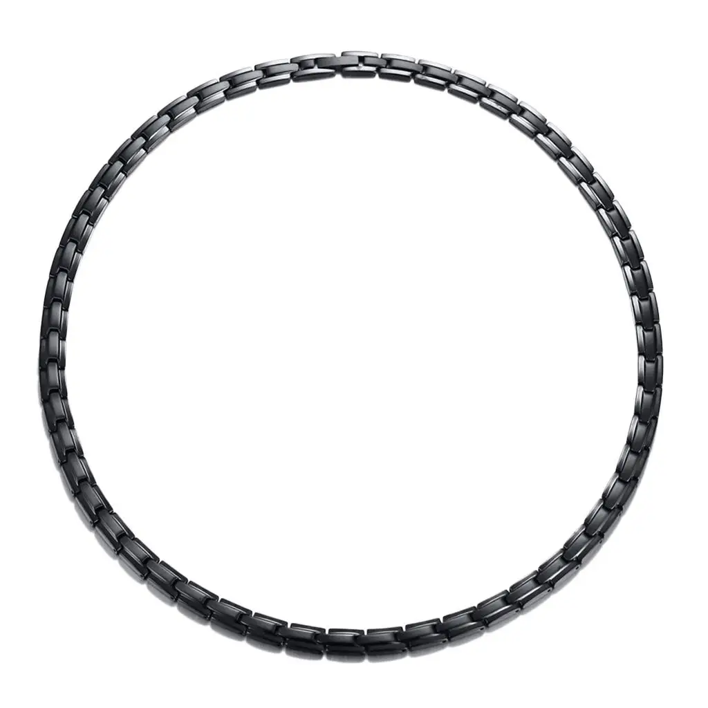 Stainless Steel Magnetic Necklace High Power Magnets Chain Jewelry Adjustable Necklace for Daily Wear