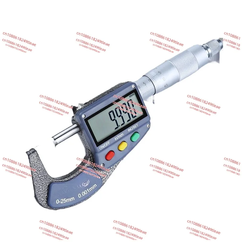 Outer diameter digital micrometer 0-25 high precision 0.001 electronic spiral micrometer thickness gauge caliper