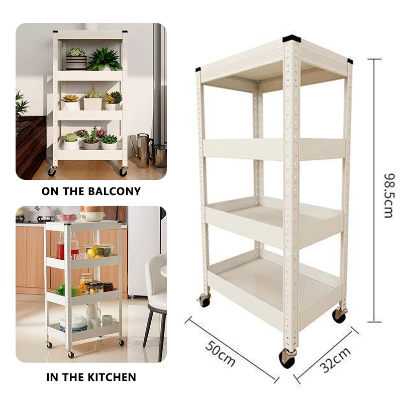 

RV Car Storage Rack Mobile Trolley Kitchen Organizers & Storage Rack, Home Bathroom Trolley, Multi-Functional Shelving Toolbox